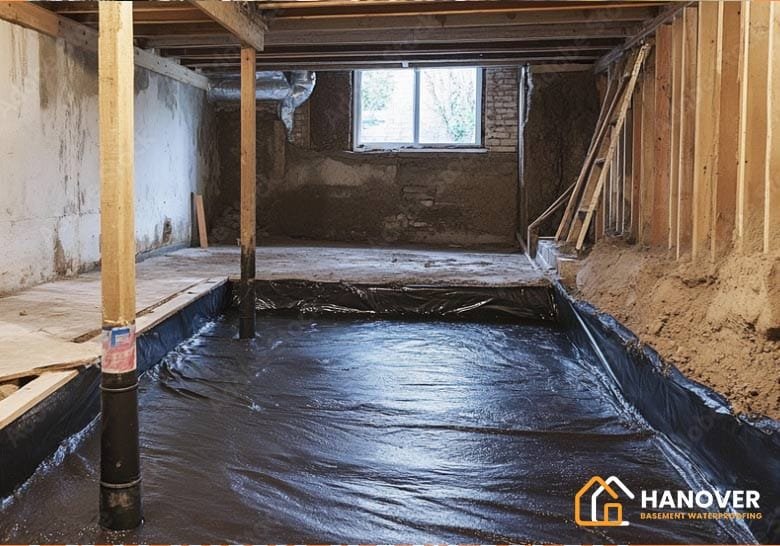 Interior Basement Waterproofing